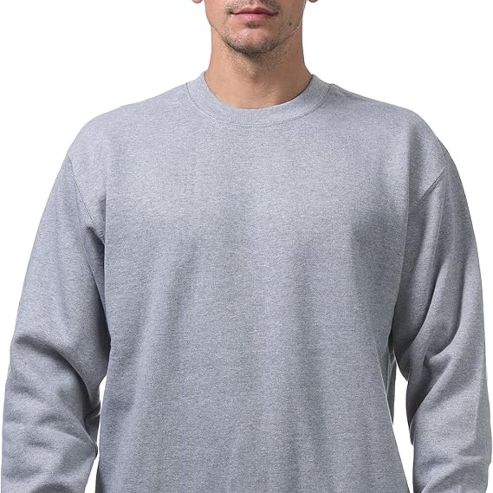 Pro Club Men's Comfort Crew Neck Fleece Pullover Sweater (9oz), Size 2XL - New